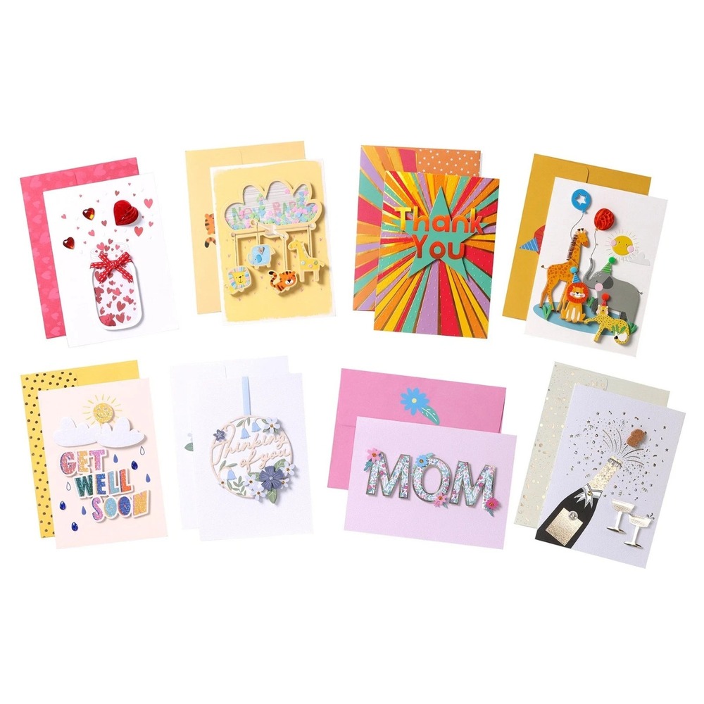 All Occasion Greeting Cards Collection with Envelopes & Storage Box, 40-count - Picture 6 of 9